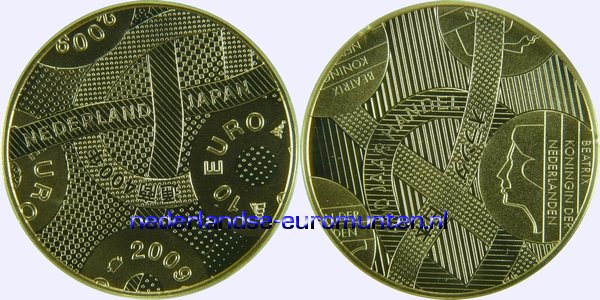 10 Euro Goud 2009 - 400 jaar Nederland - Japan