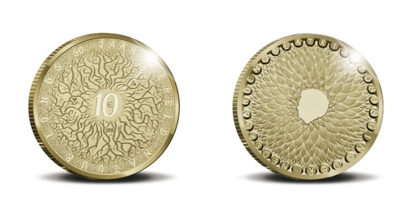 10 Euro Goud 2011 - 50 Jaar Wereld Natuur Fonds - Manhattan