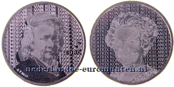 5 Euro Nederland 2006 - 400e verjaardag van Rembrandt van Rijn