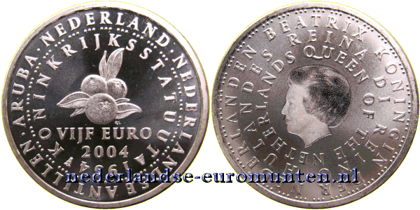 5 Euro Nederland 2004 - 50 Jaar Koninkrijksstatur
