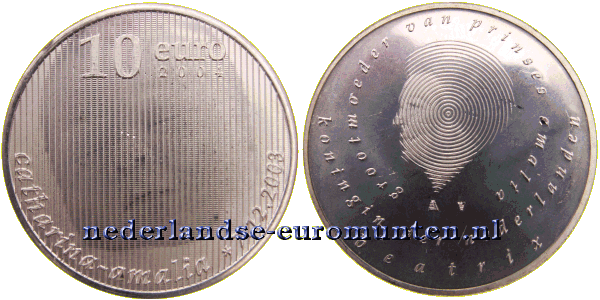 10 Euro Zilver 2004 - Geboortemunt