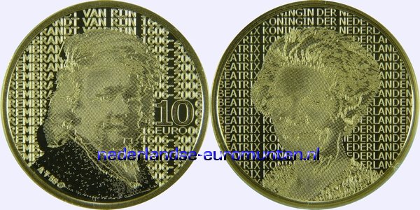 10 Euro Goud 2006 - 400e verjaardag van Rembrandt van Rijn
