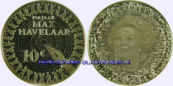 10 Euro Goud 2010 - 150 jaar Max Havelaar