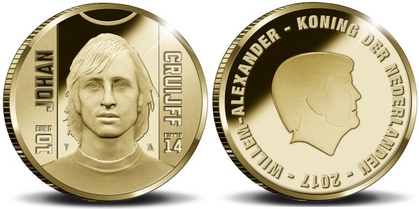 10 Euro Nederland 2017 - Johan Cruijff Vijfje Tientje