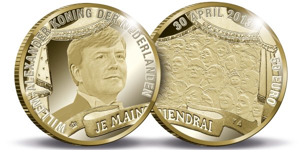 50 Euro Goud 2013 - Koningstientje
