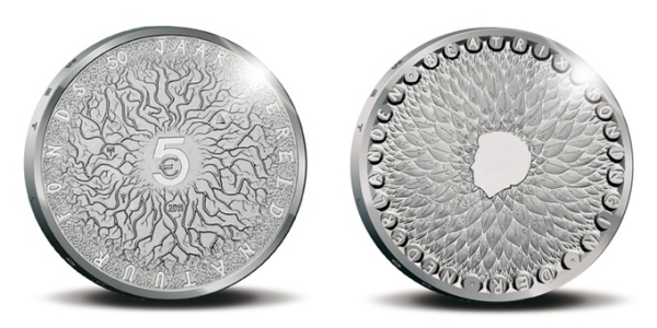 5 Euro Nederland 2011 - 50 Jaar Wereld Natuur Fonds